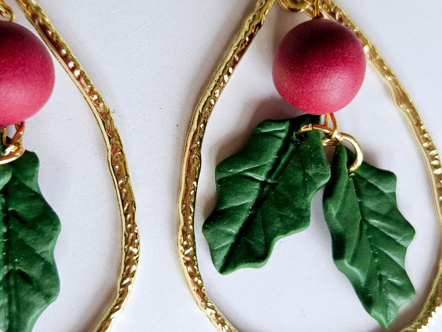 Christmas Mistletoe Earrings