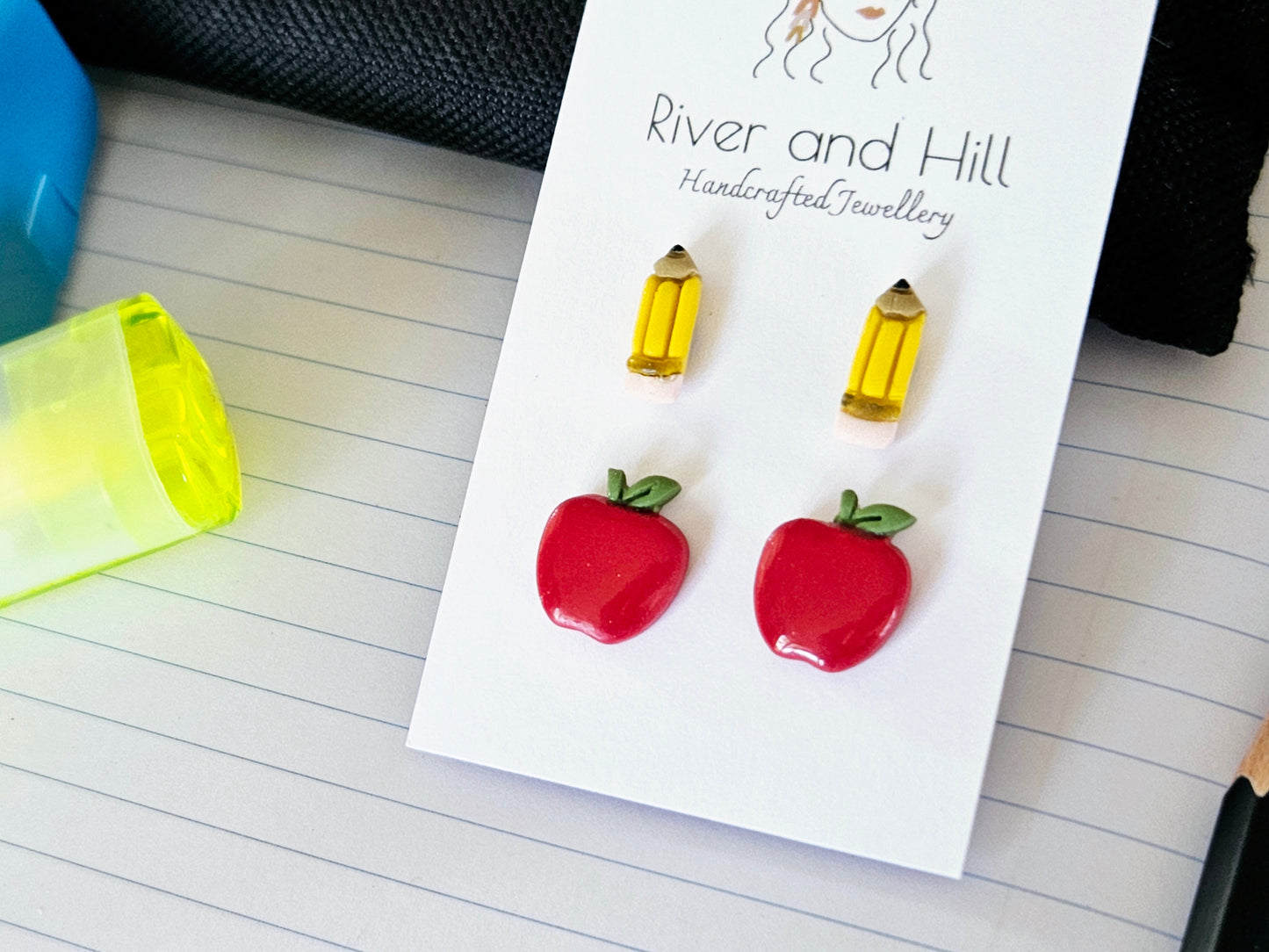 School Mini Stud Duo