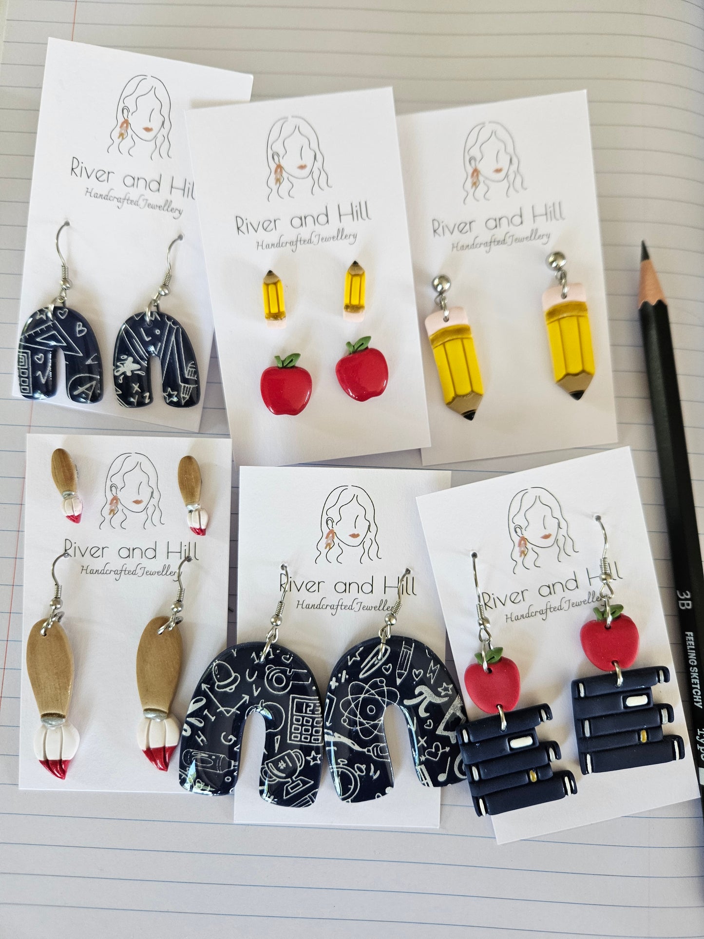 School Mini Stud Duo