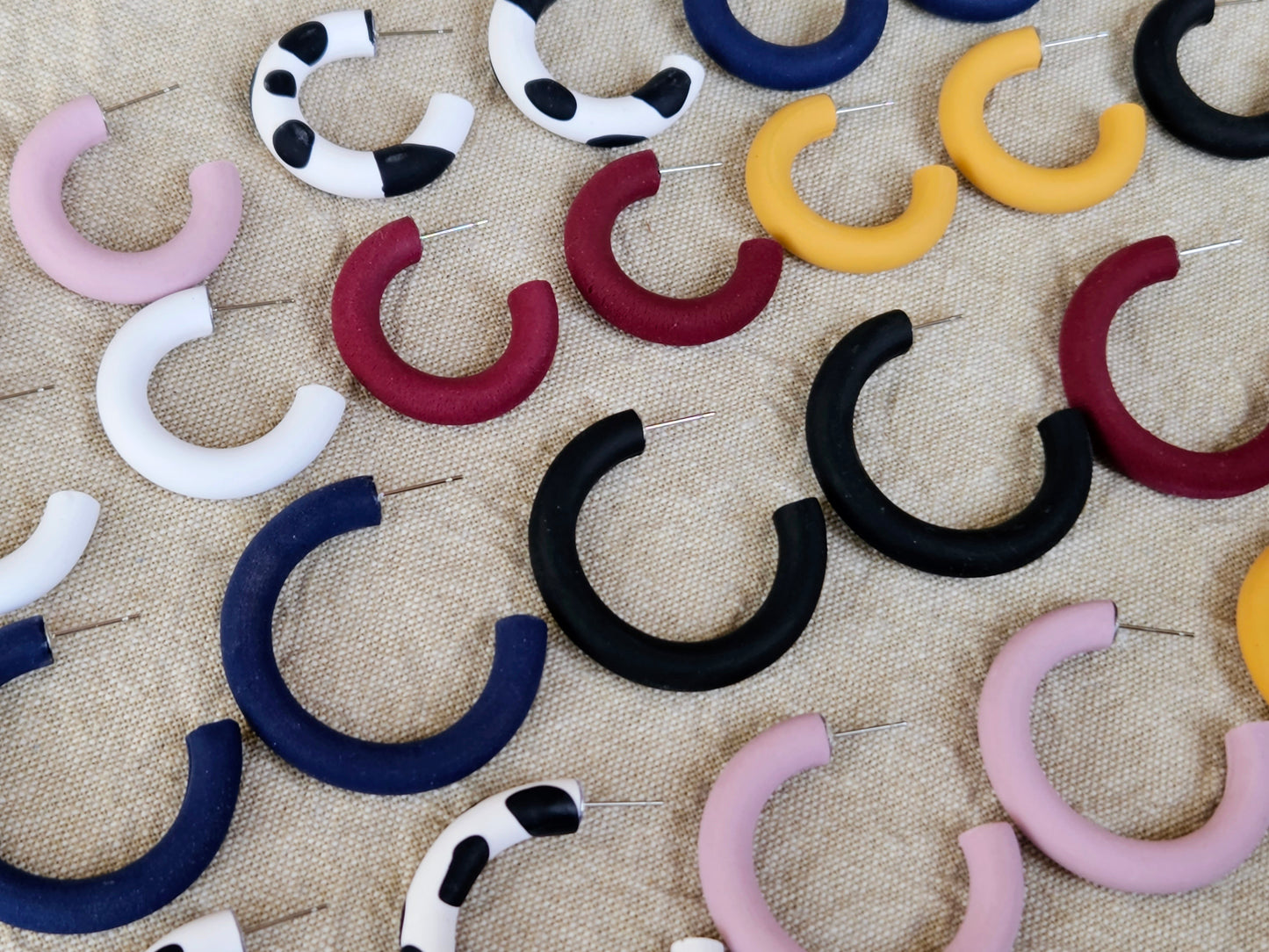 Classic Hoops Large Navy