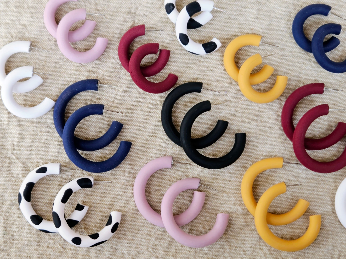 Classic Hoops Large Navy