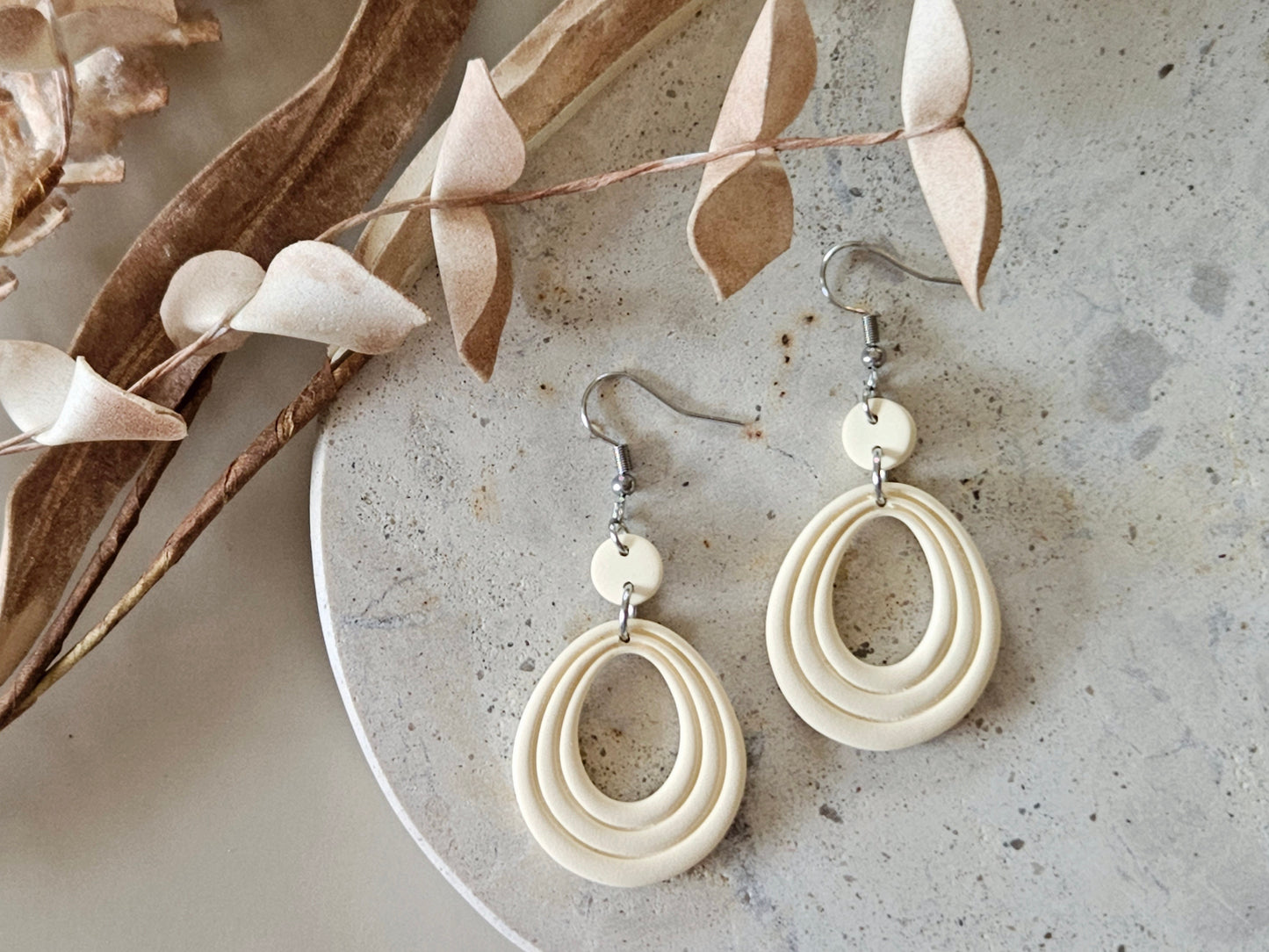 Essentials Butter Ivory Earrings
