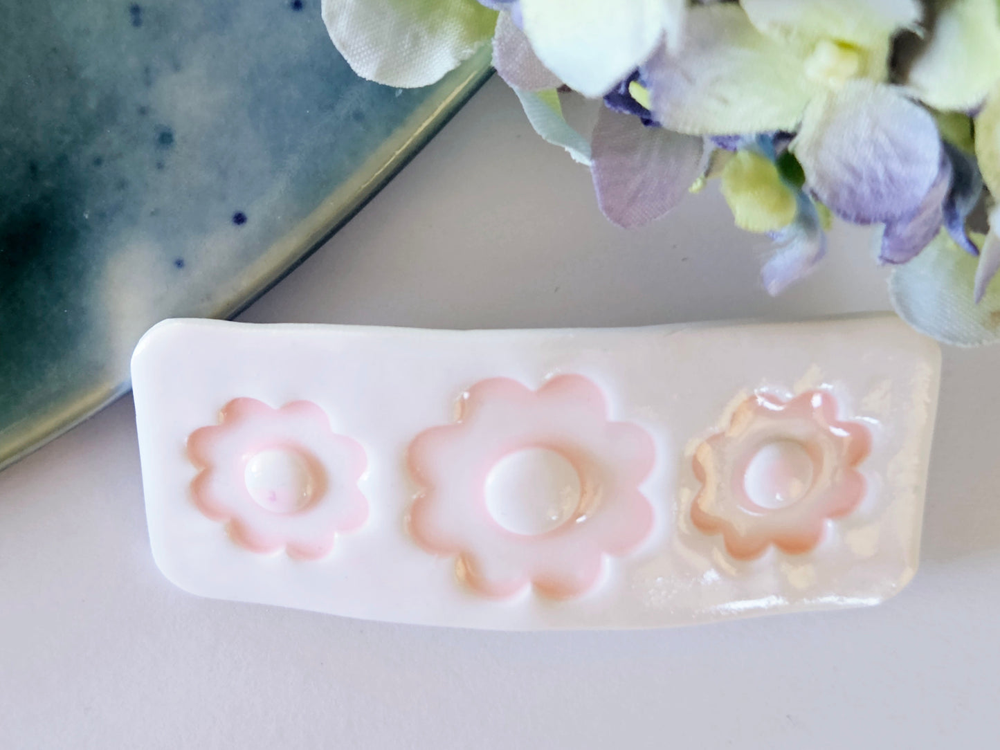 Porcelain Blossom Hair Clip