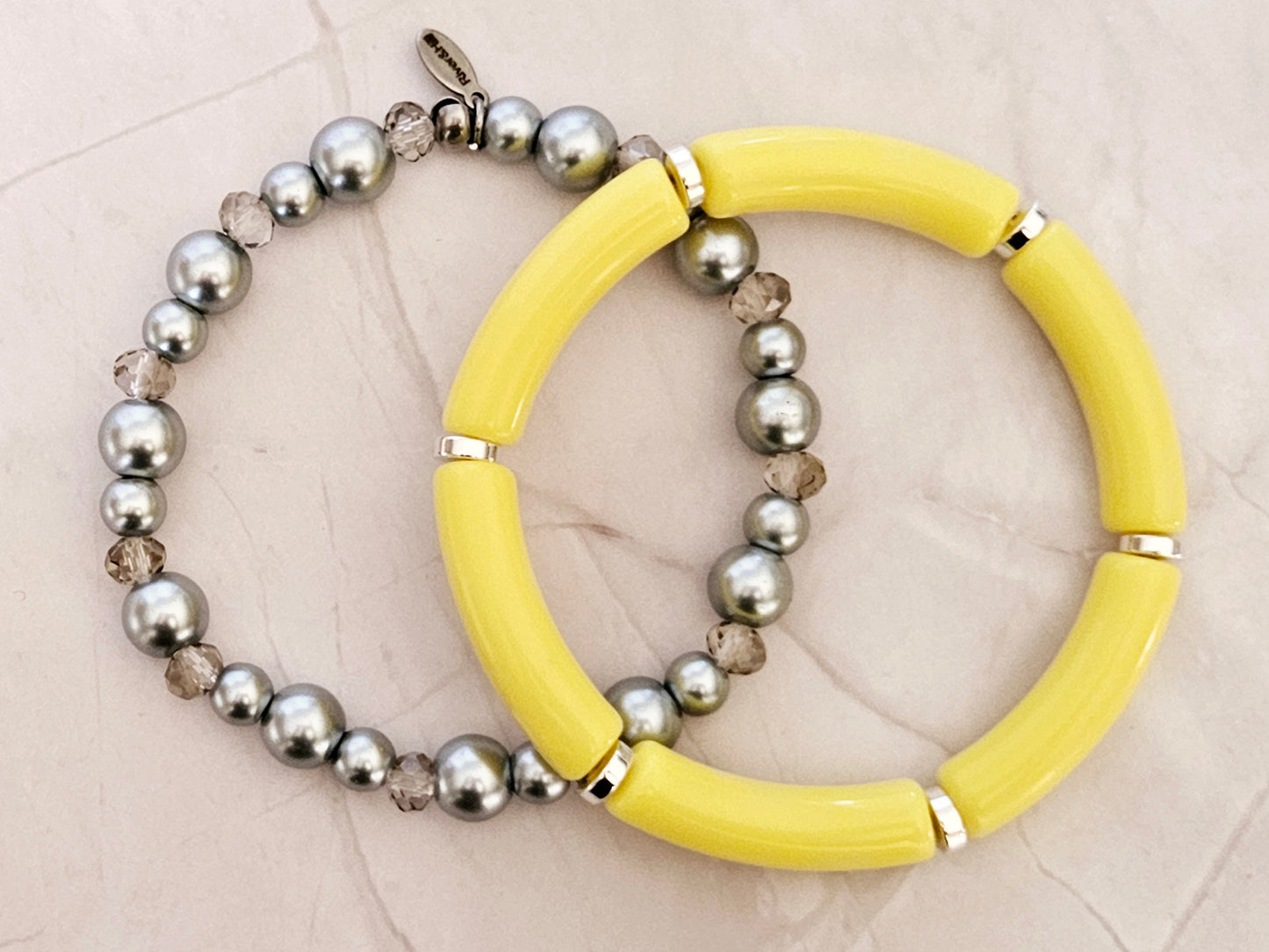 Stacking Bracelets Grey Mornings Stack