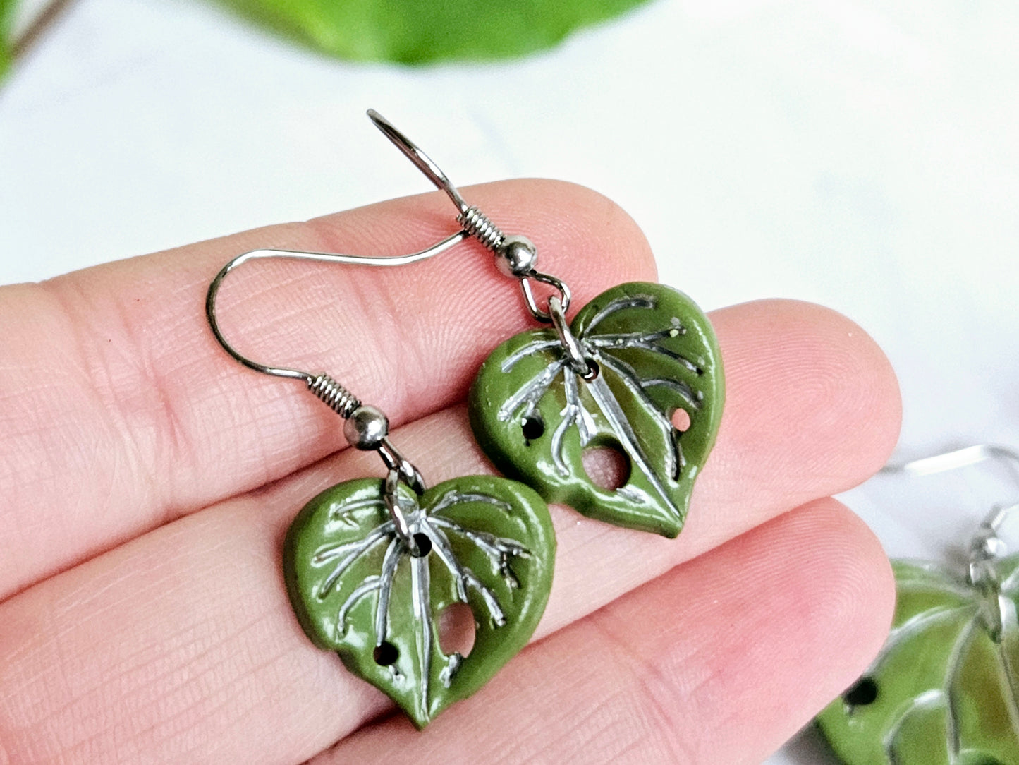 Kawakawa Silver Earrings Small