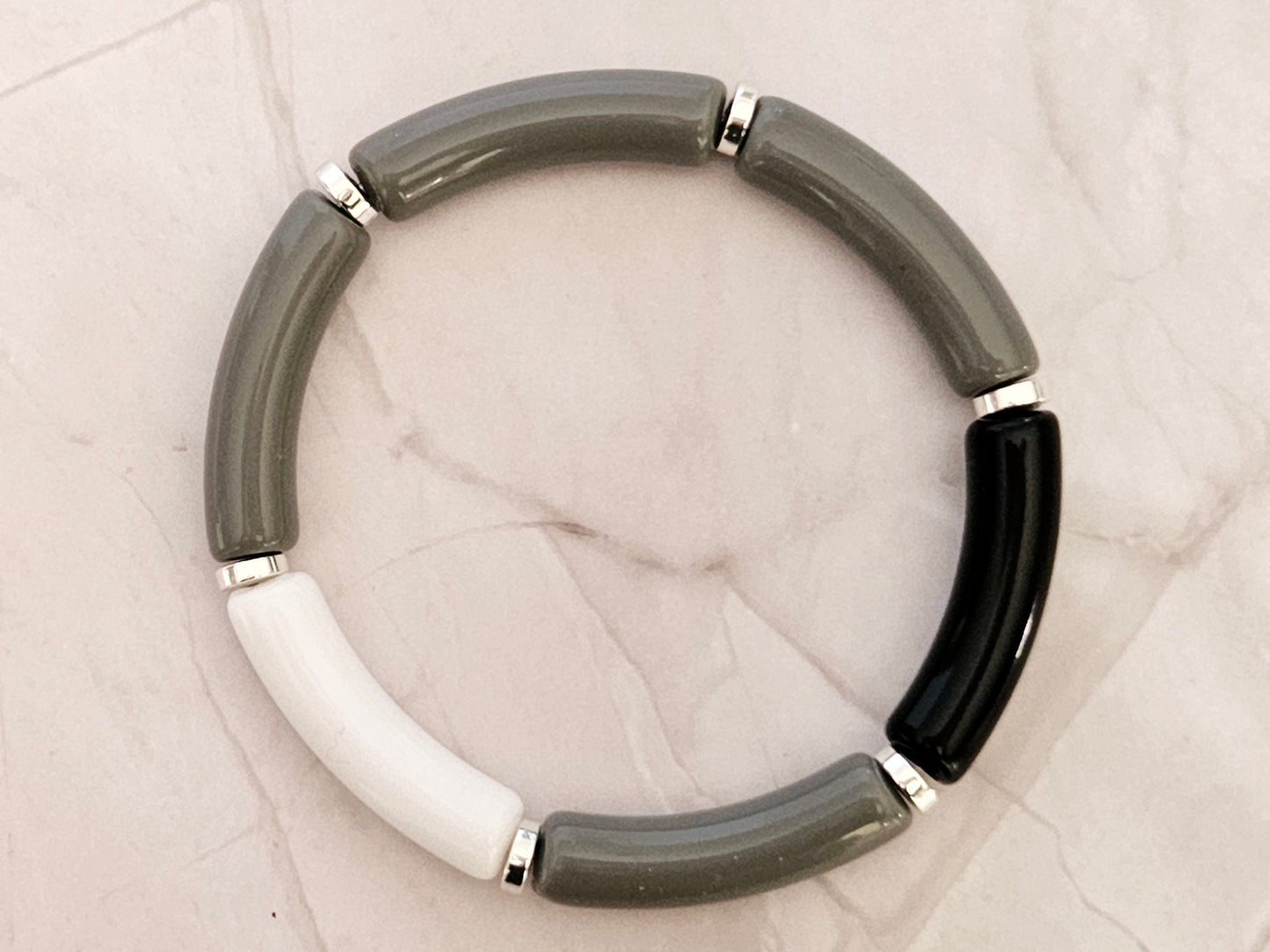 Stacking Bracelets Grey Mornings Stack