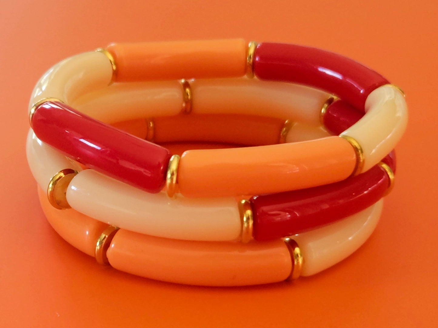 Stacking Bracelets Sunset Stack