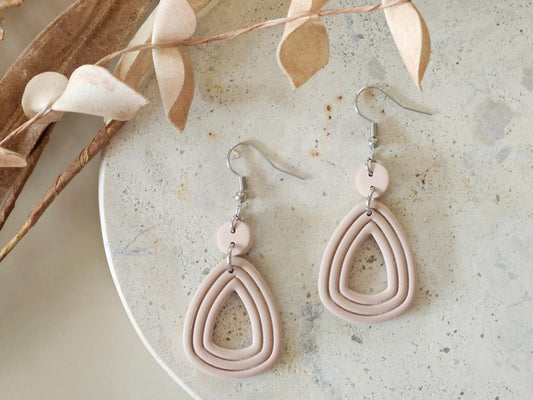 Essentials Almond Rose Earrings
