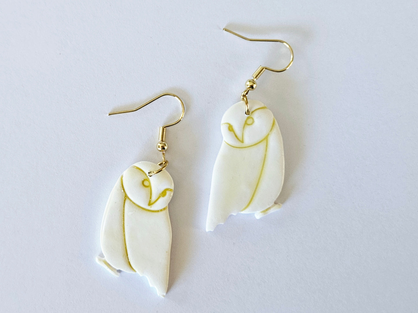Porcelain Ruru Earrings