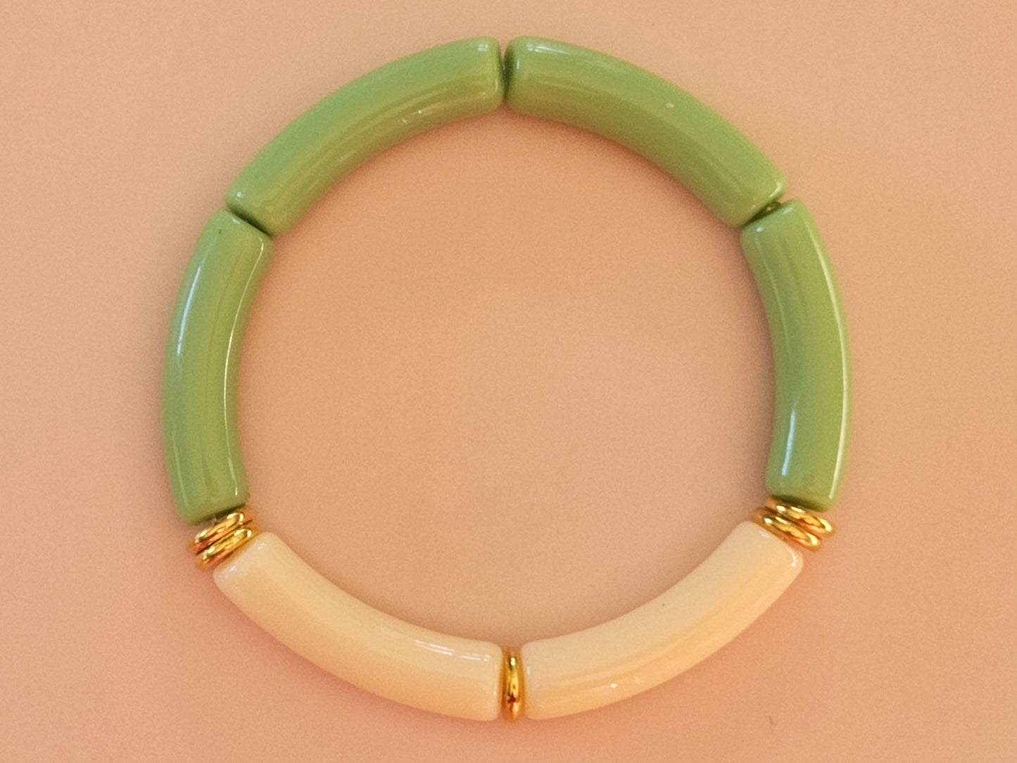 Stacking Bracelets The Grass is Greener Stack