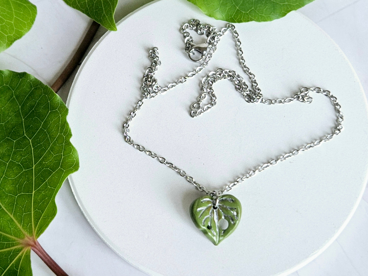 Kawakawa Silver Necklaces