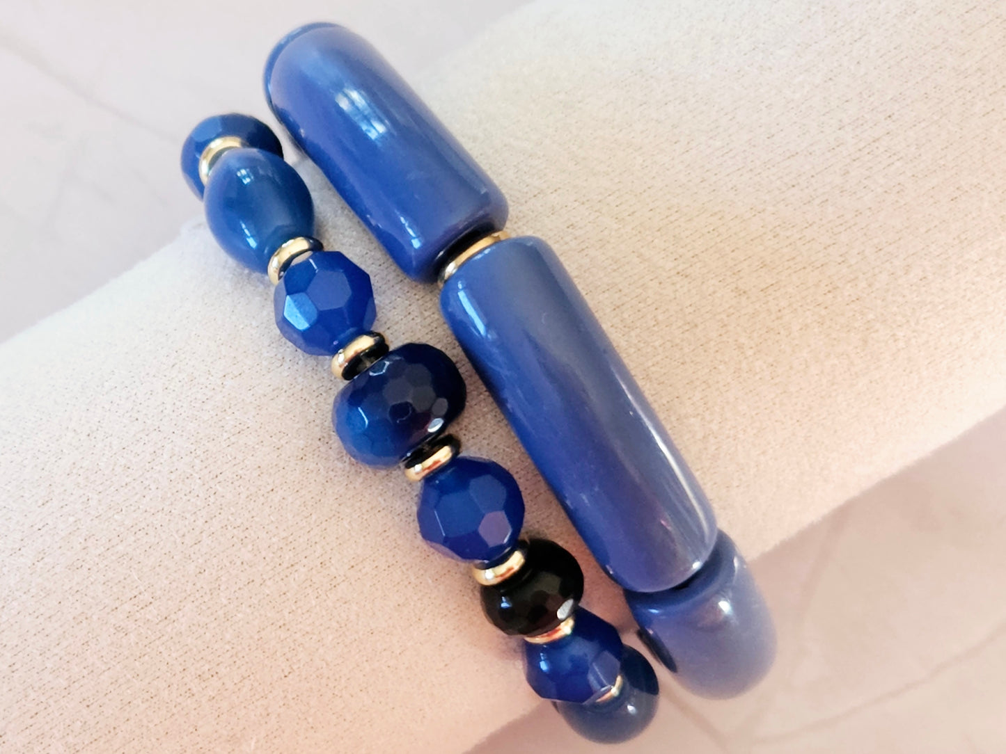 Stacking Bracelets Blues Stack