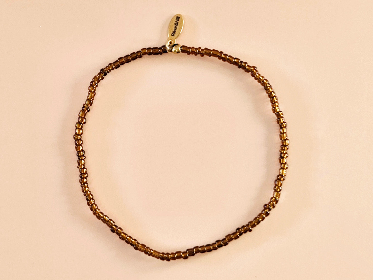 Luxe Layered Coffee and Cream Stack Bracelets