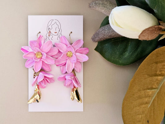 Magnolia Dangle Earrings