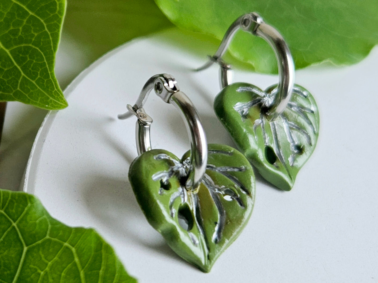 Kawakawa Silver Earrings Small
