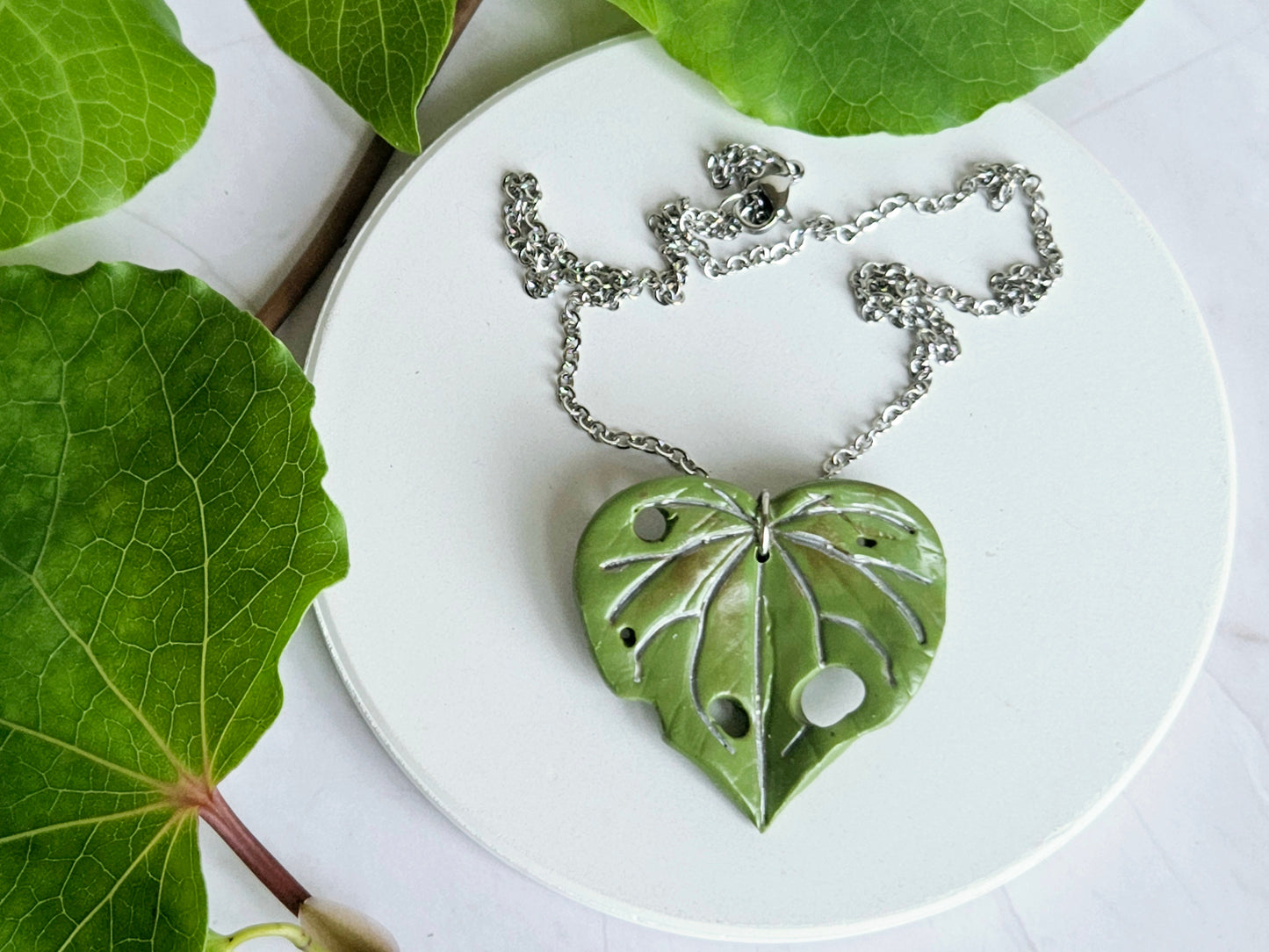 Kawakawa Silver Necklaces