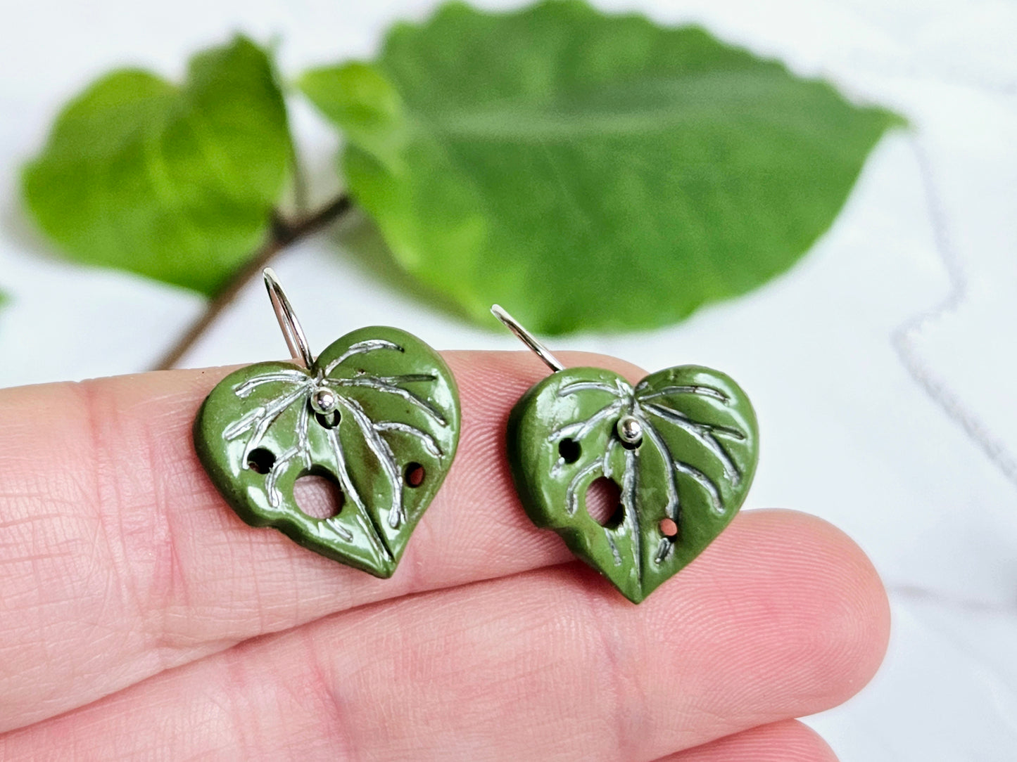 Kawakawa Silver Earrings Small