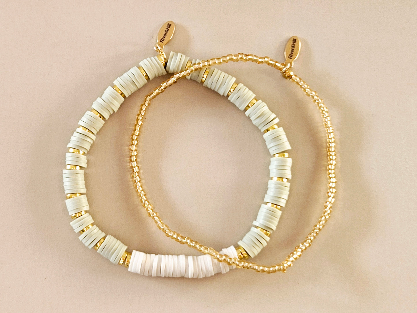 Stacking Bracelets Minty Stack