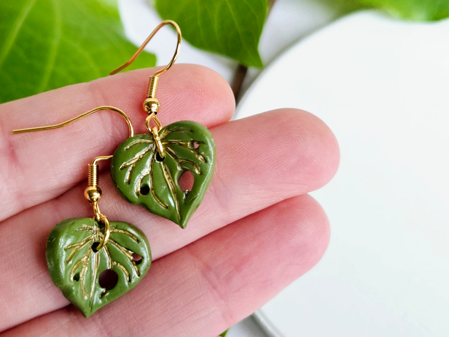 Kawakawa Gold Earrings Small