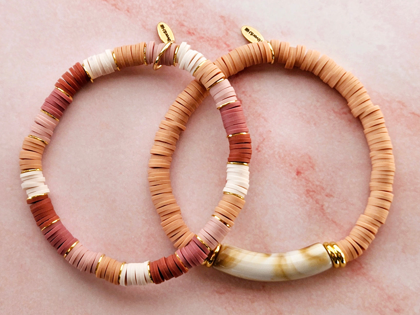 Stacking Bracelets Peaches Stack