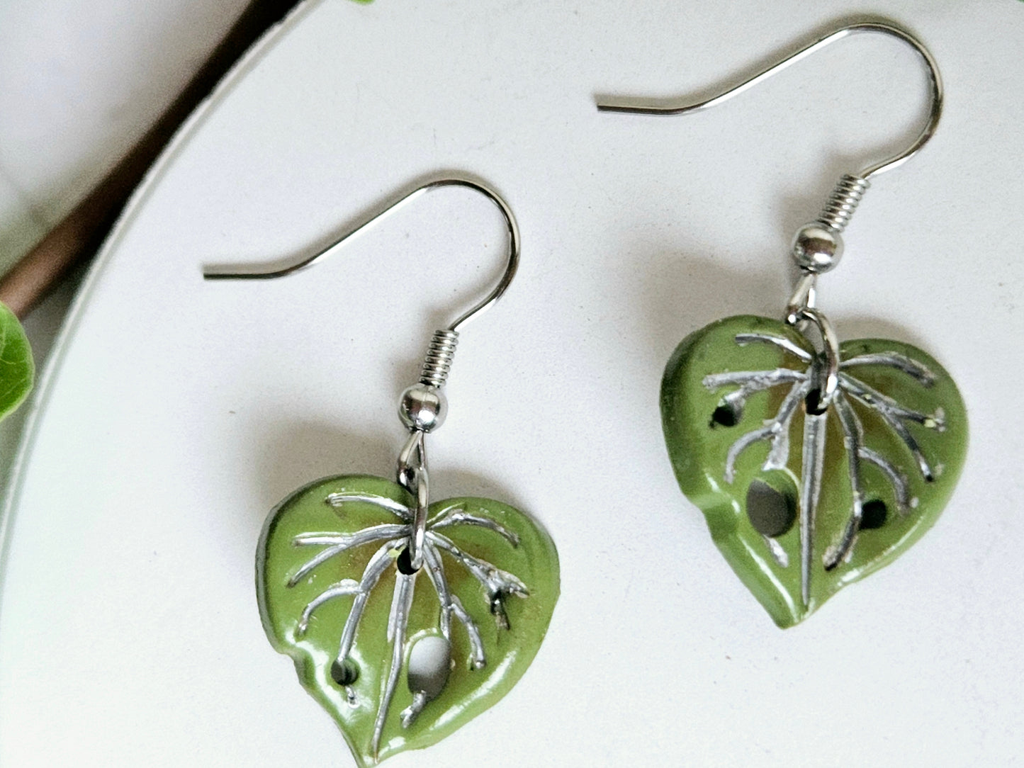 Kawakawa Silver Earrings Small