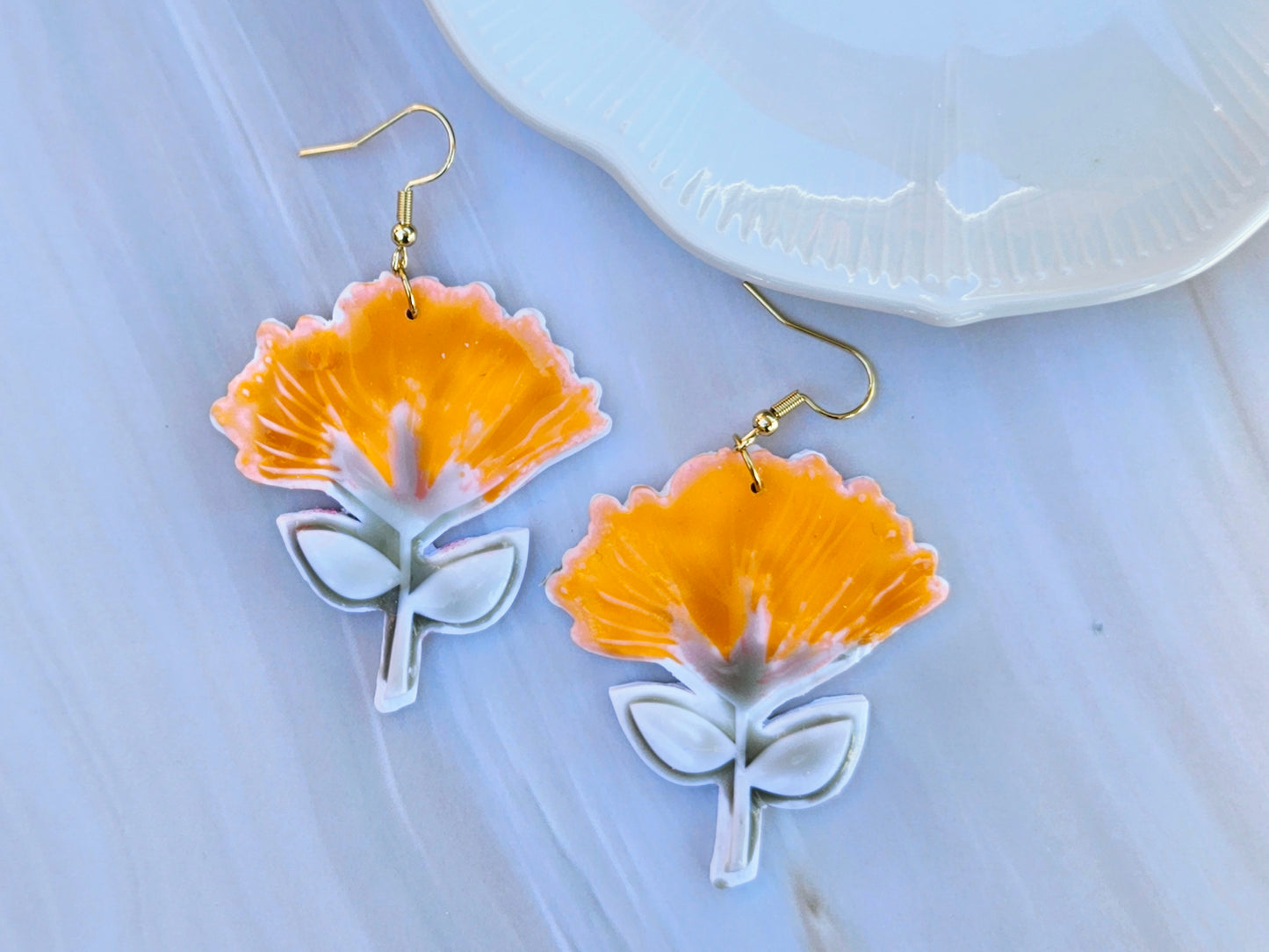 Pohutukawa Earrings