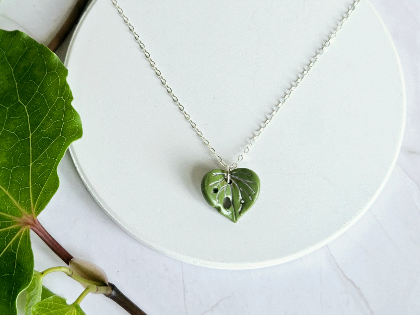 Kawakawa Silver Necklaces