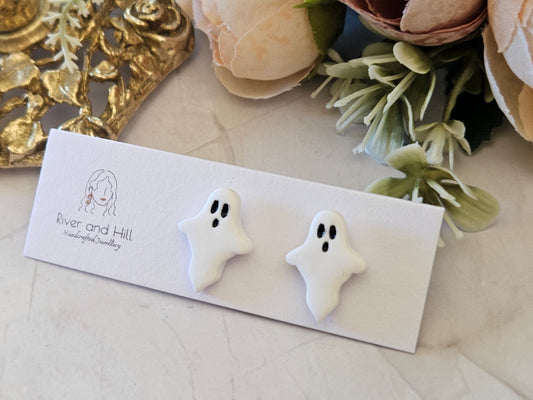 Halloween Ghost Studs
