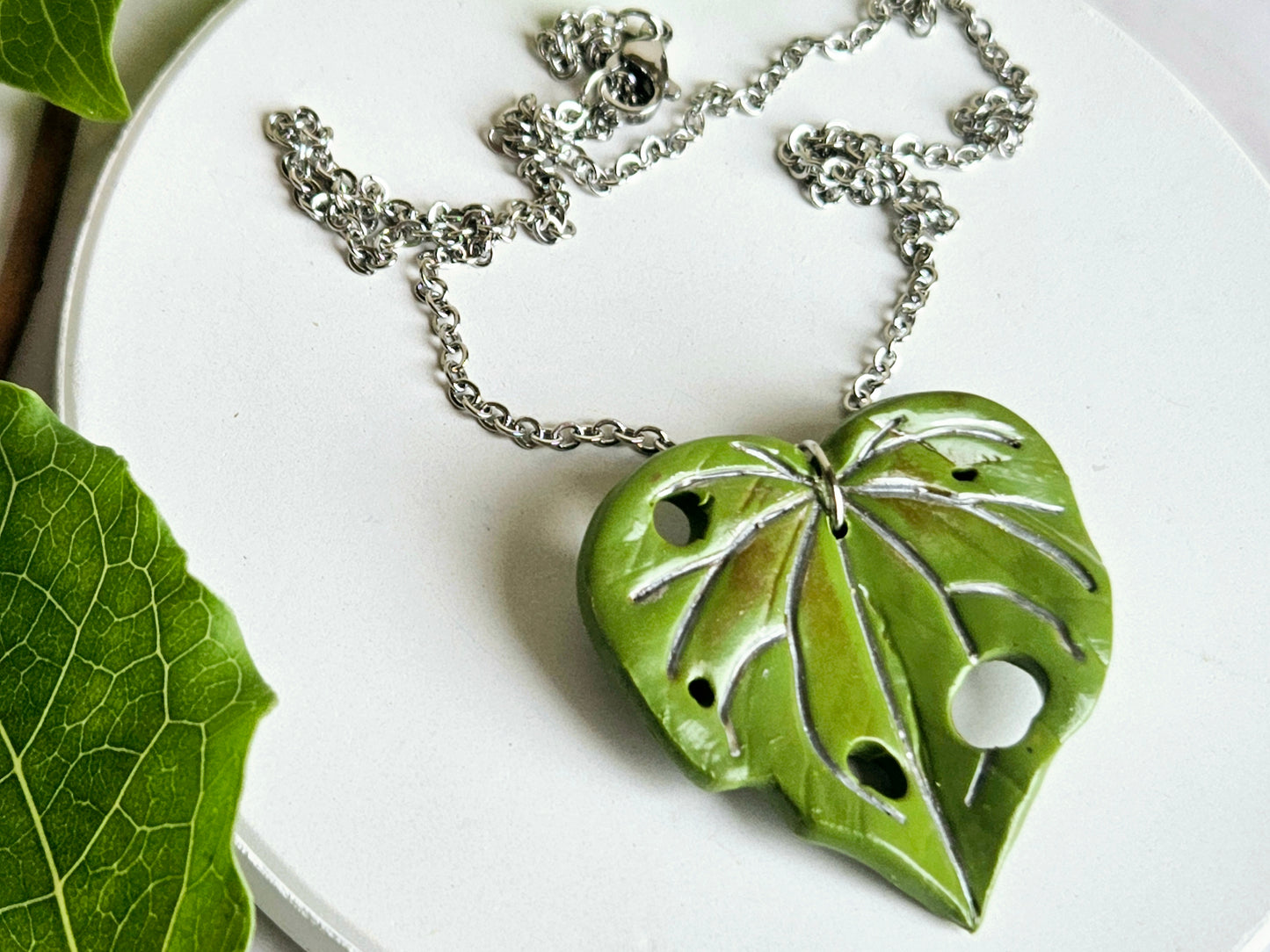 Kawakawa Silver Necklaces