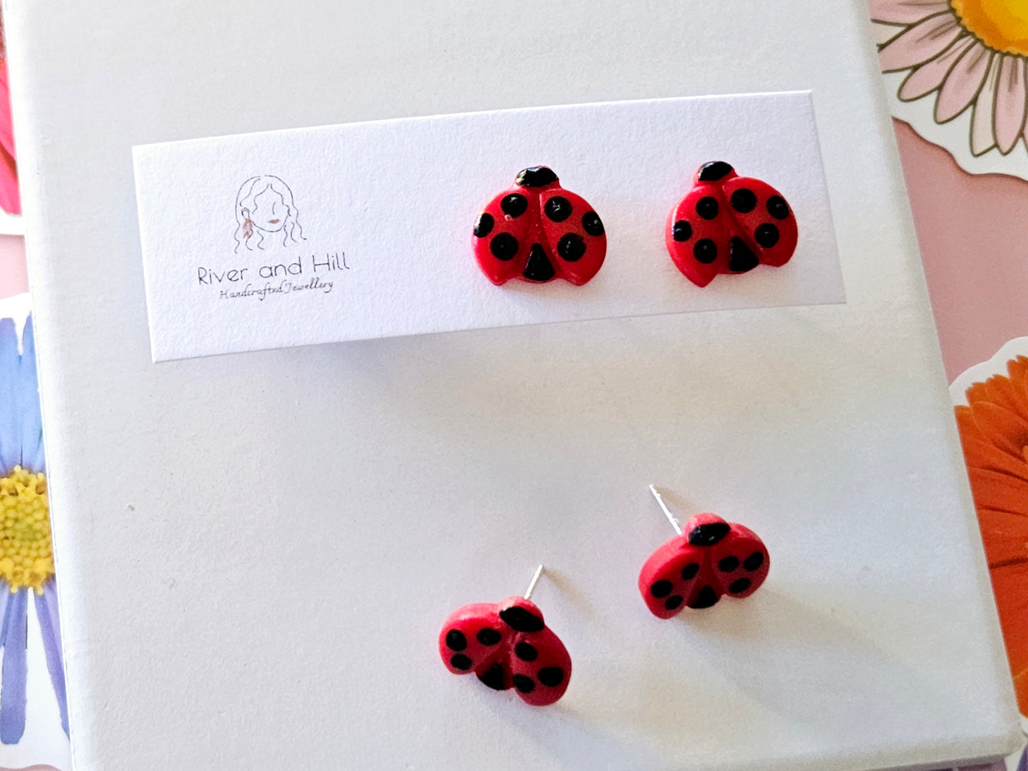 Girls Ladybird Studs