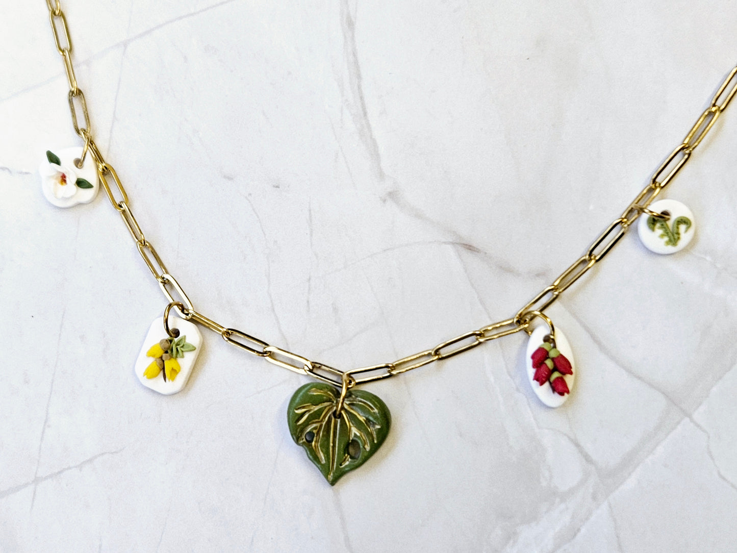 Charm Aotearoa Gold Necklace