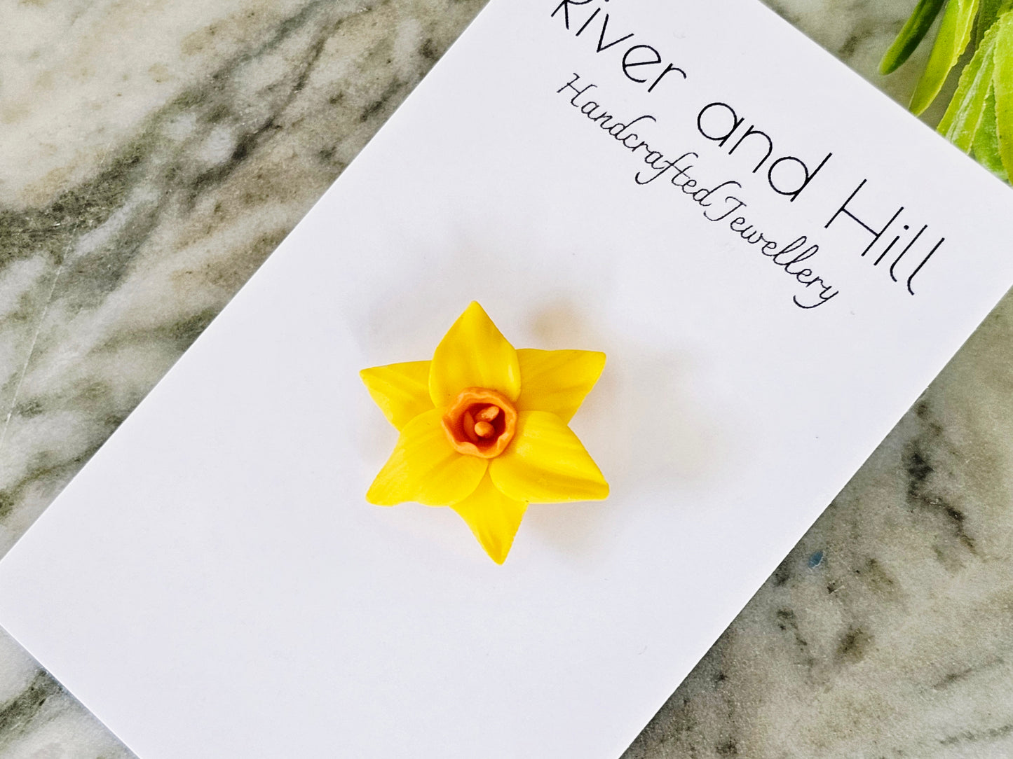 Daffodil Small Brooch