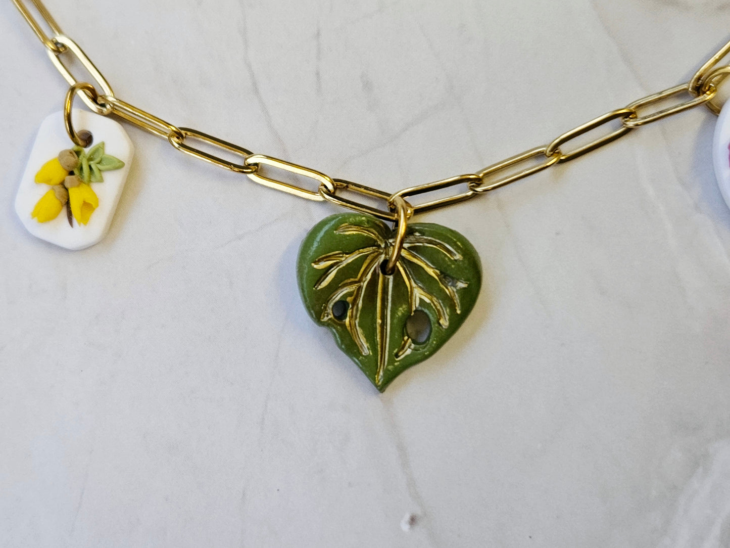 Charm Aotearoa Gold Necklace