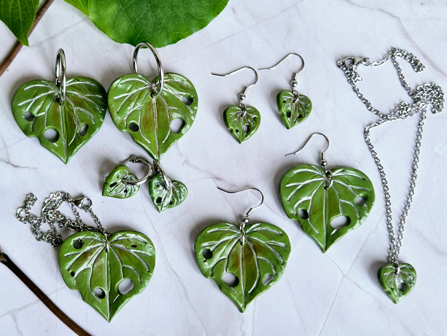 Kawakawa Silver Necklaces