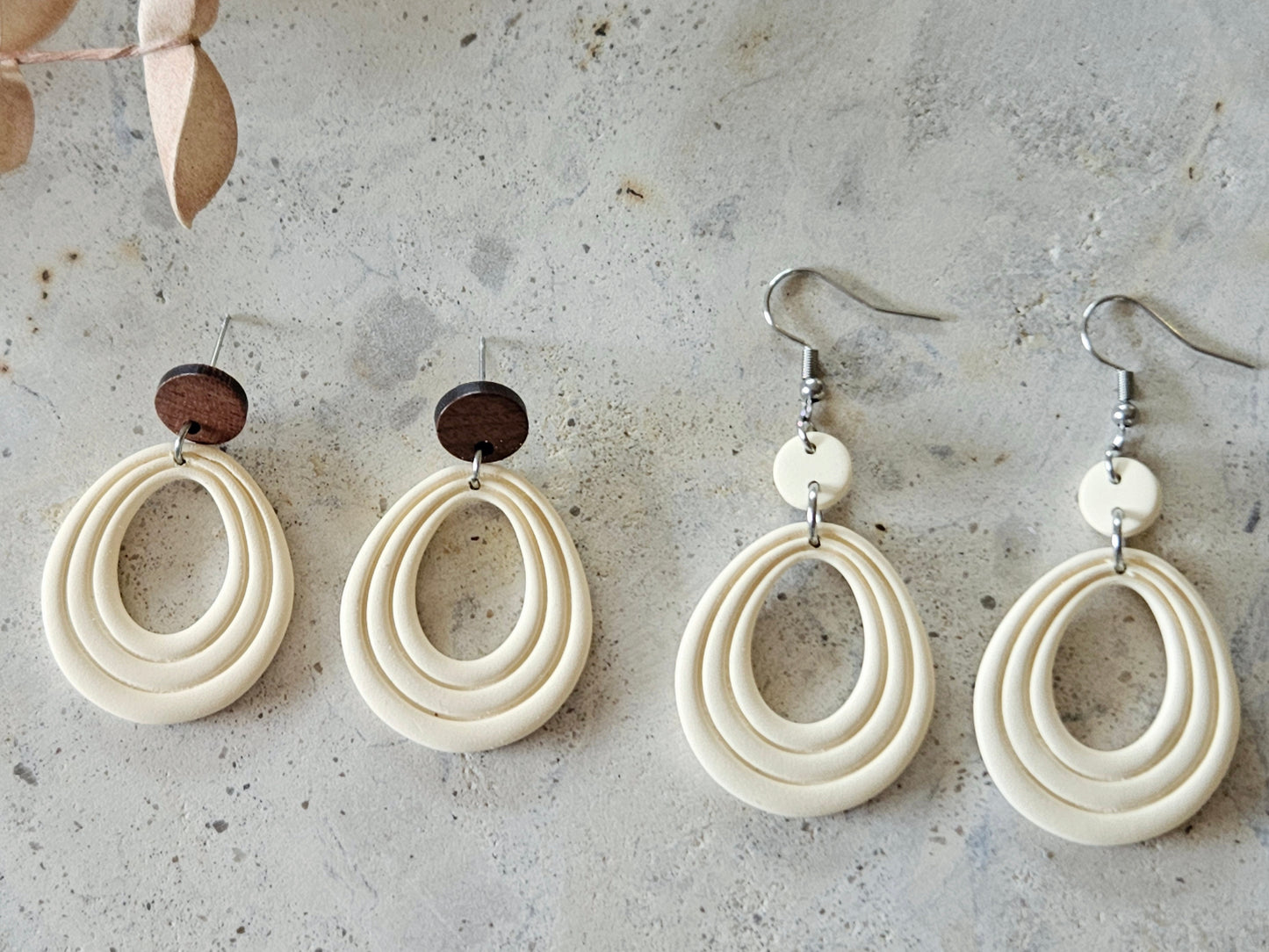 Essentials Butter Ivory Earrings