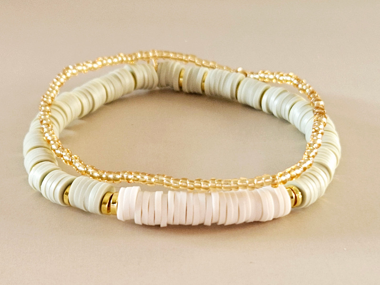 Stacking Bracelets Minty Stack