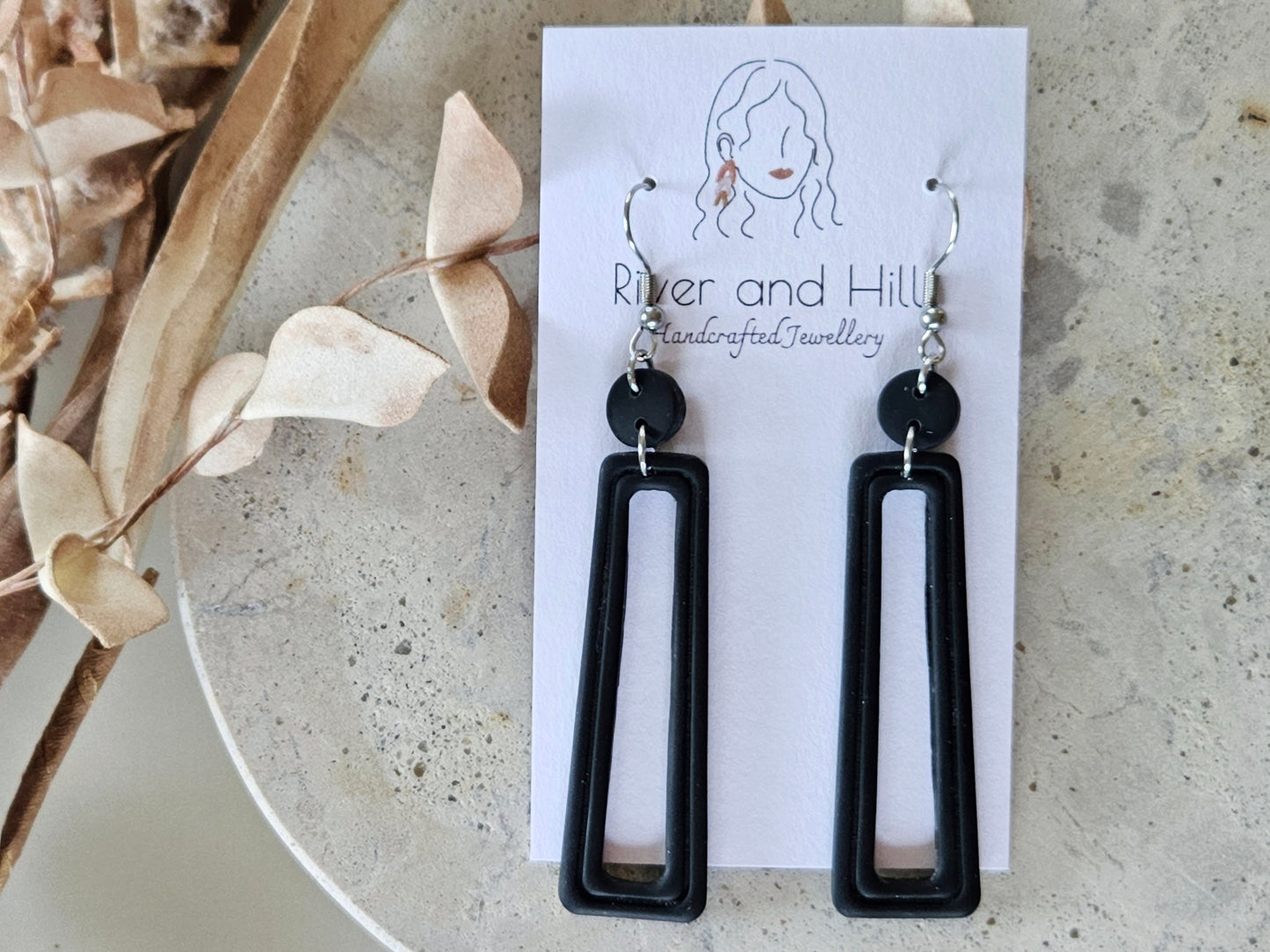 Essentials Midnight Earrings