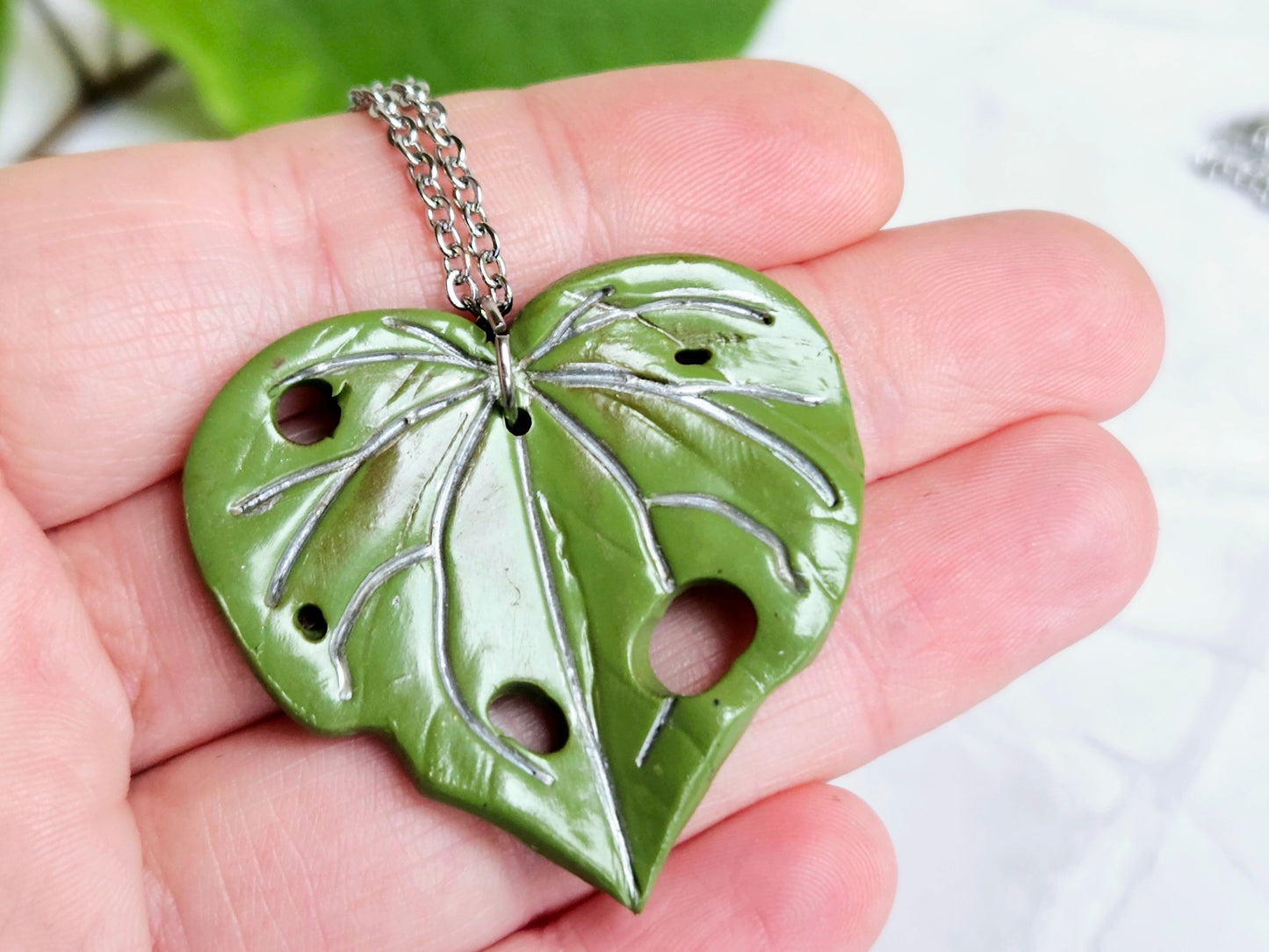 Kawakawa Silver Necklaces