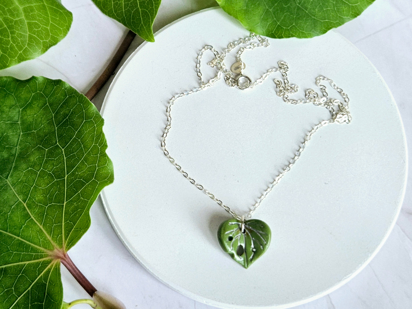 Kawakawa Silver Necklaces
