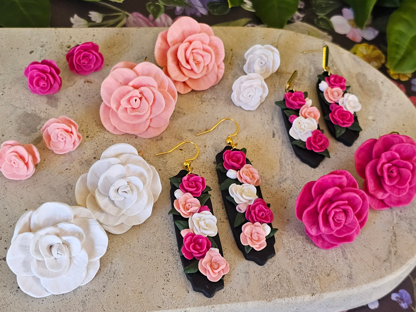 Cammellia Statement Earrings