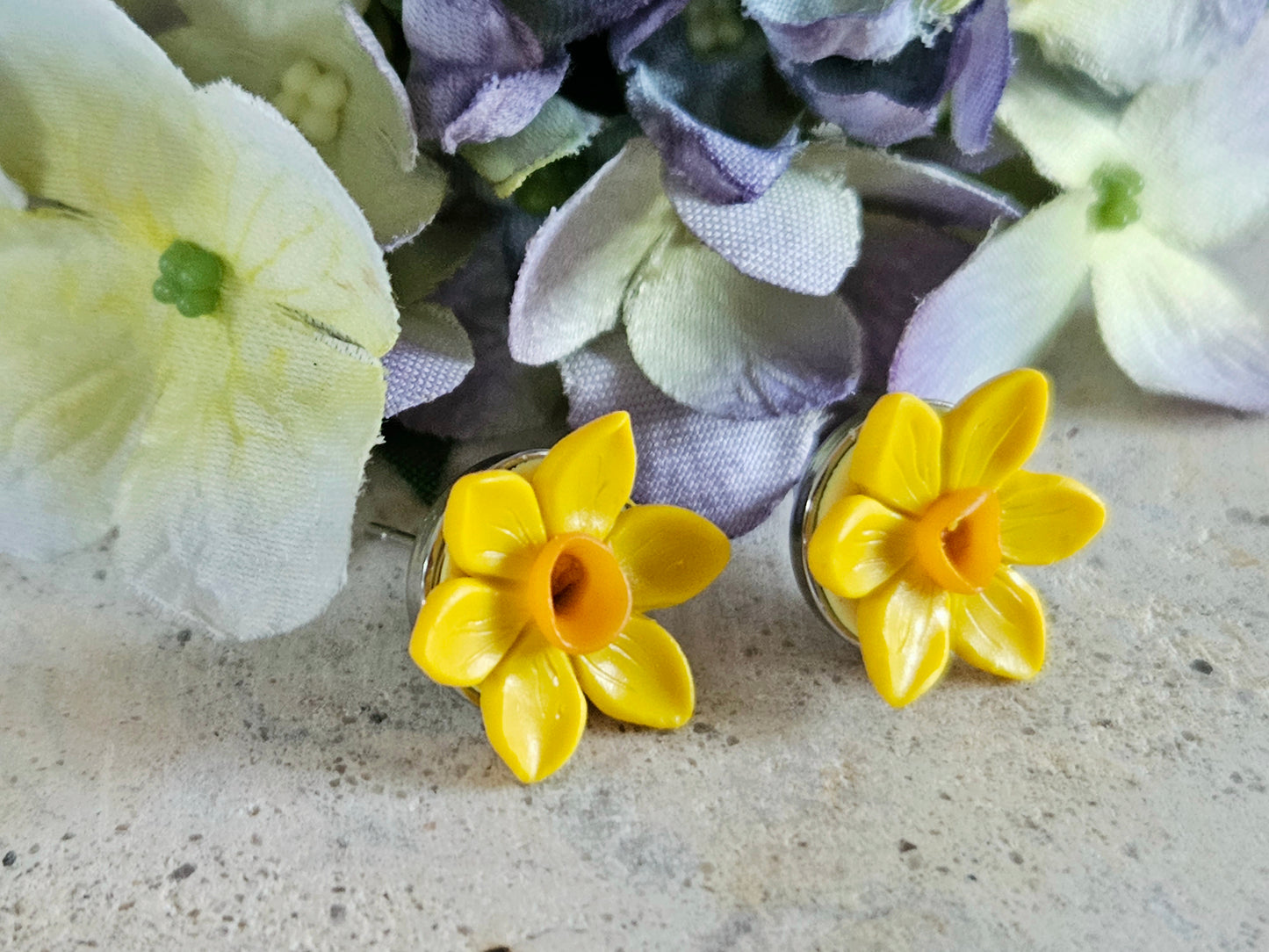Daffodil Stud Earrings