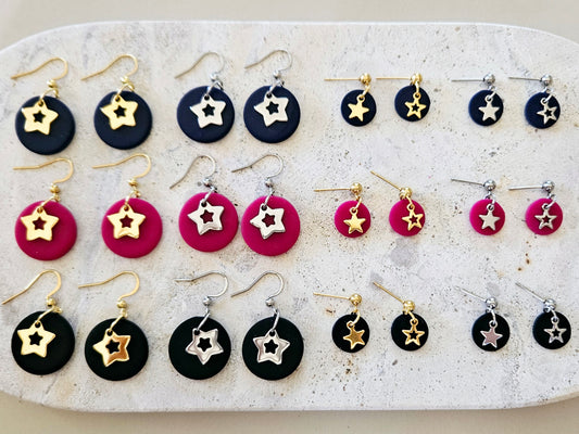 Matariki Star Earrings