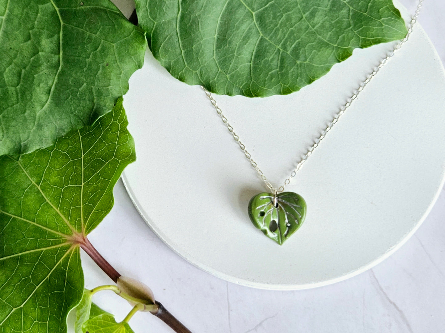 Kawakawa Silver Necklaces