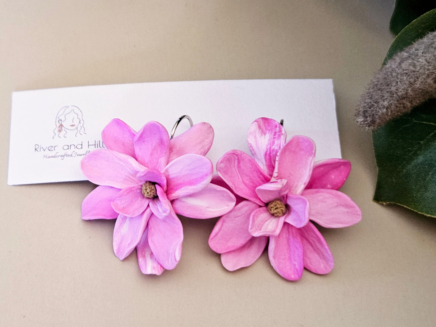 Magnolia French Hook Earrings