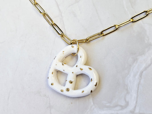 Charm Pretzel Necklace