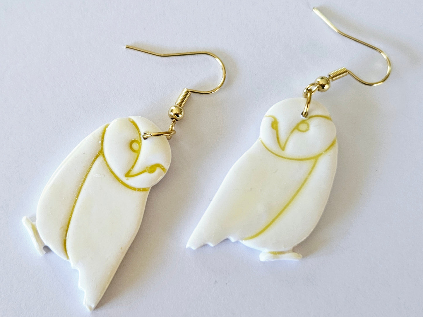 Porcelain Ruru Earrings