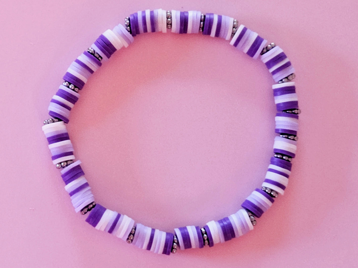 Stacking Bracelets Purple Love Stack