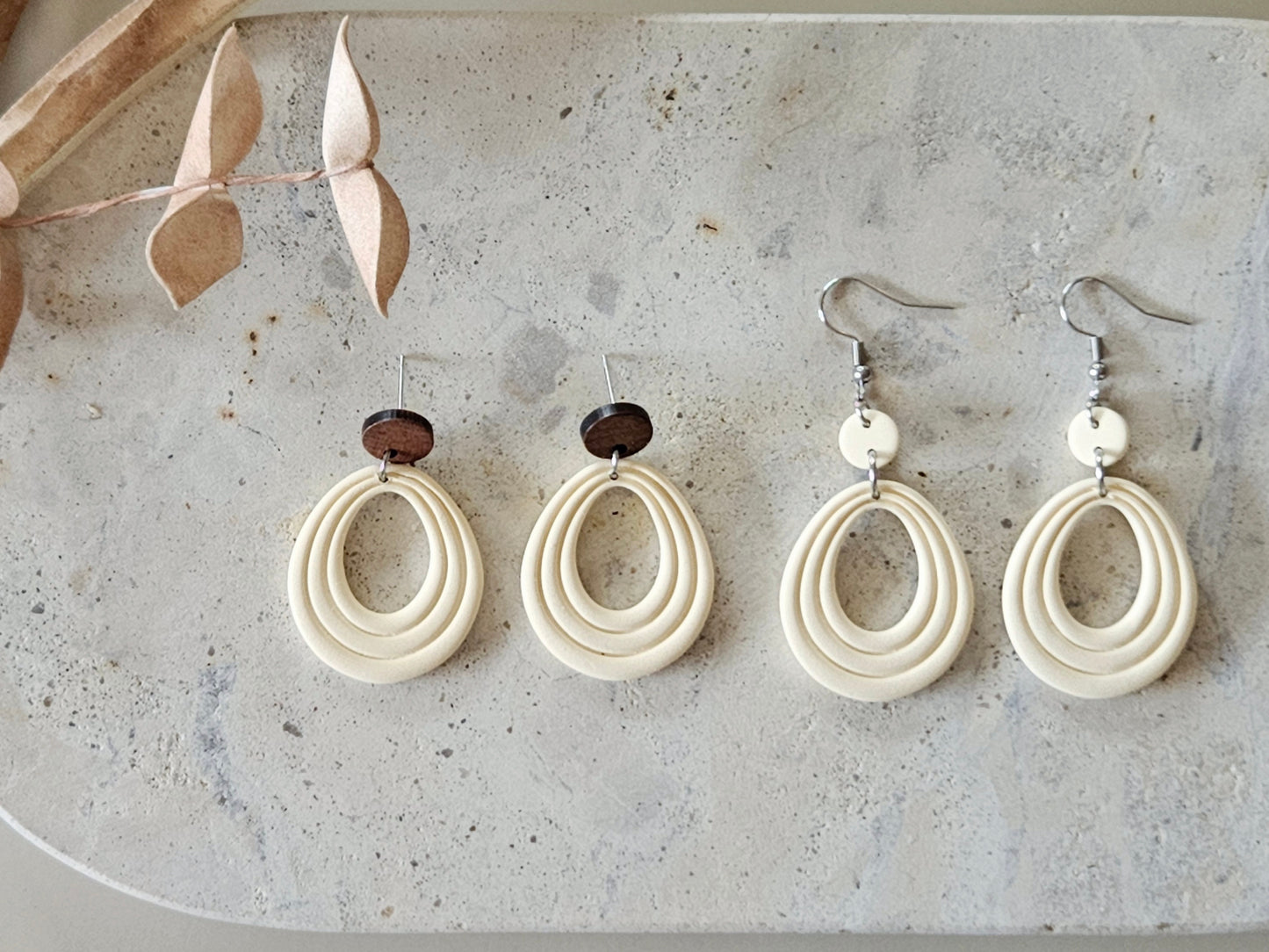 Essentials Butter Ivory Earrings
