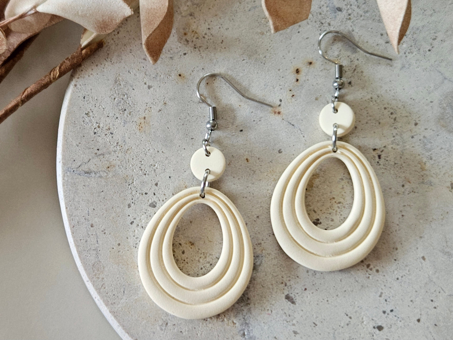 Essentials Butter Ivory Earrings