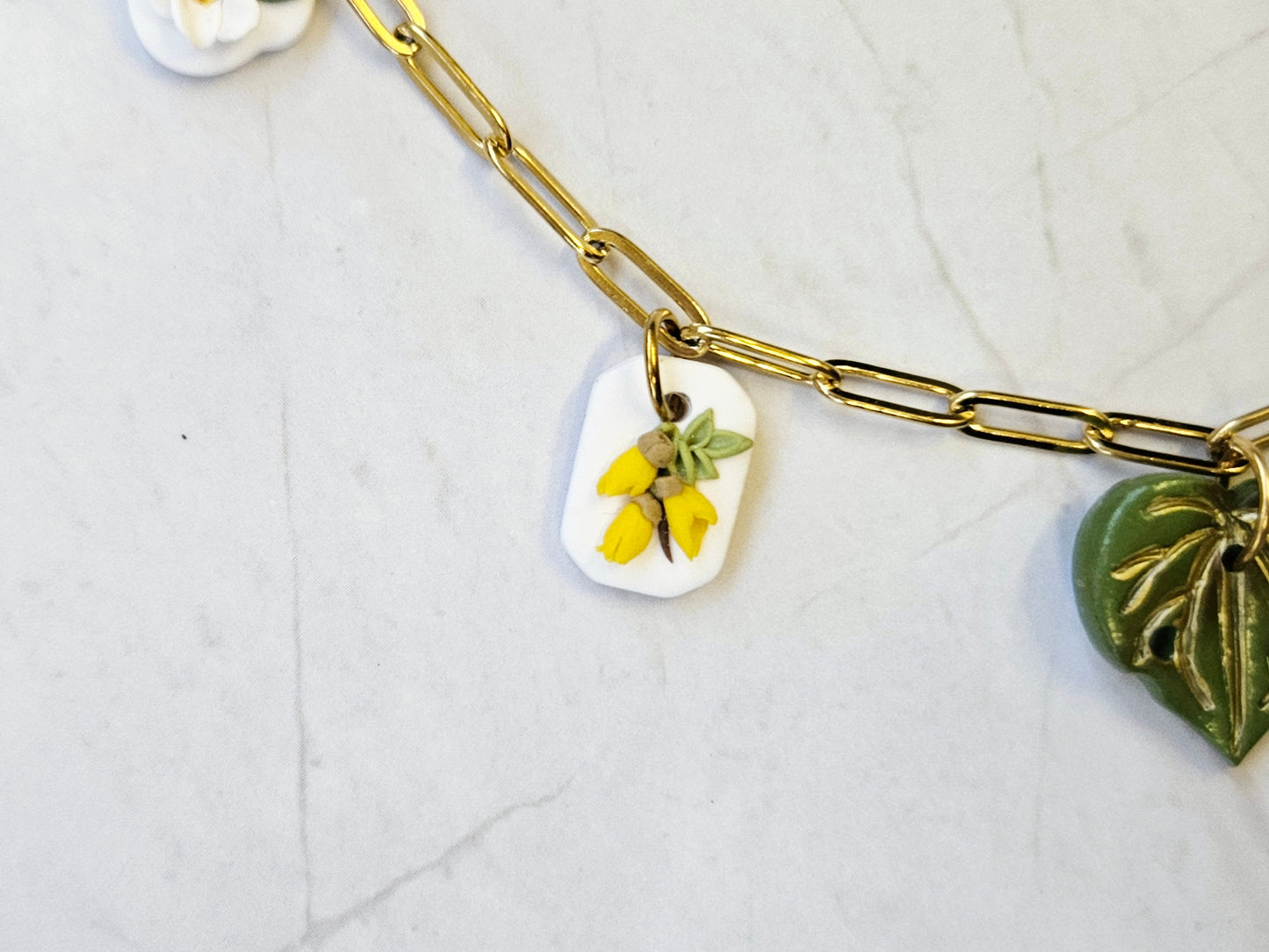 Charm Aotearoa Gold Necklace